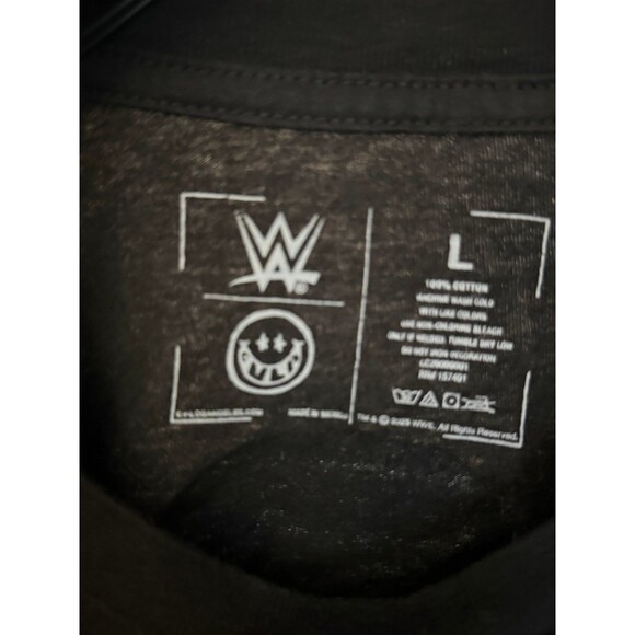 Men’s WWE The Rock CVLA “The People’s Champ”Black Shirt Size Large - Picture 3 of 5